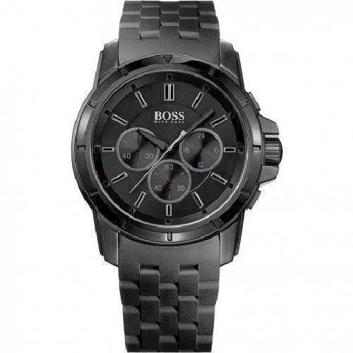 Image of Hugo Boss IP Sort Quartz herre ur, model 1513031